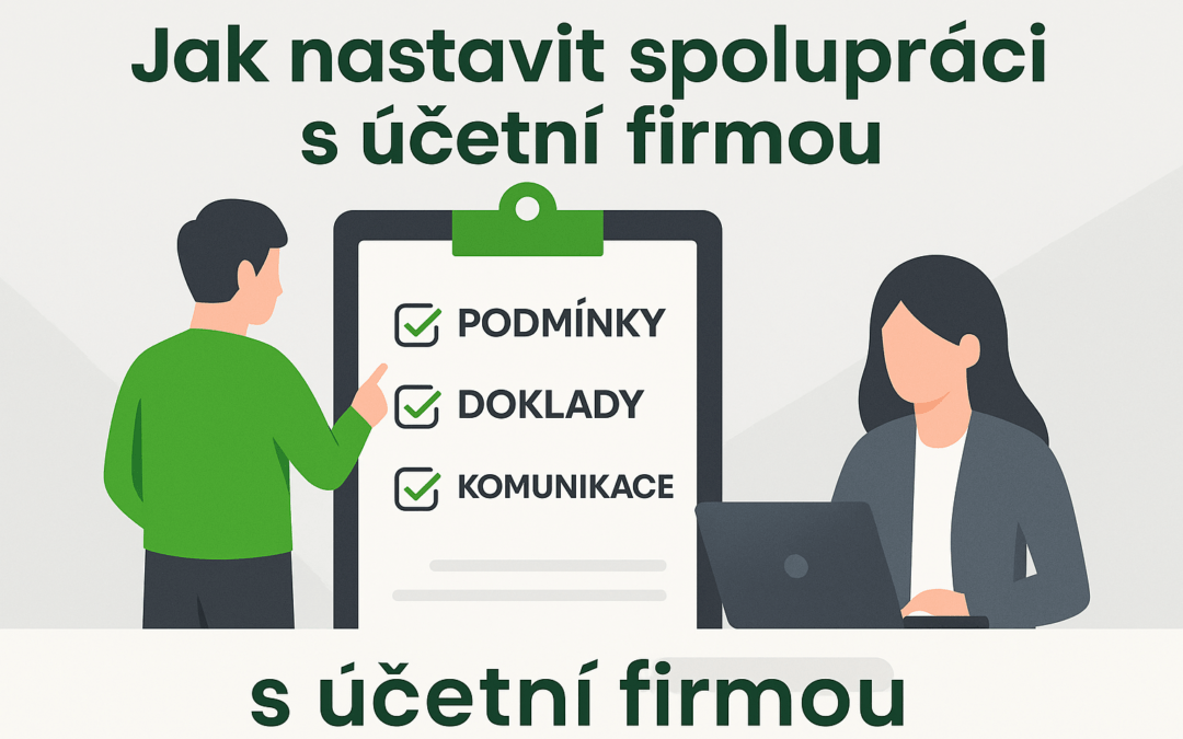 Nastavení spolupráce s účetní firmou