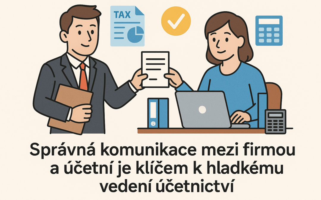 Jak předávat podklady účetní, aby zpracování bylo bez stresu